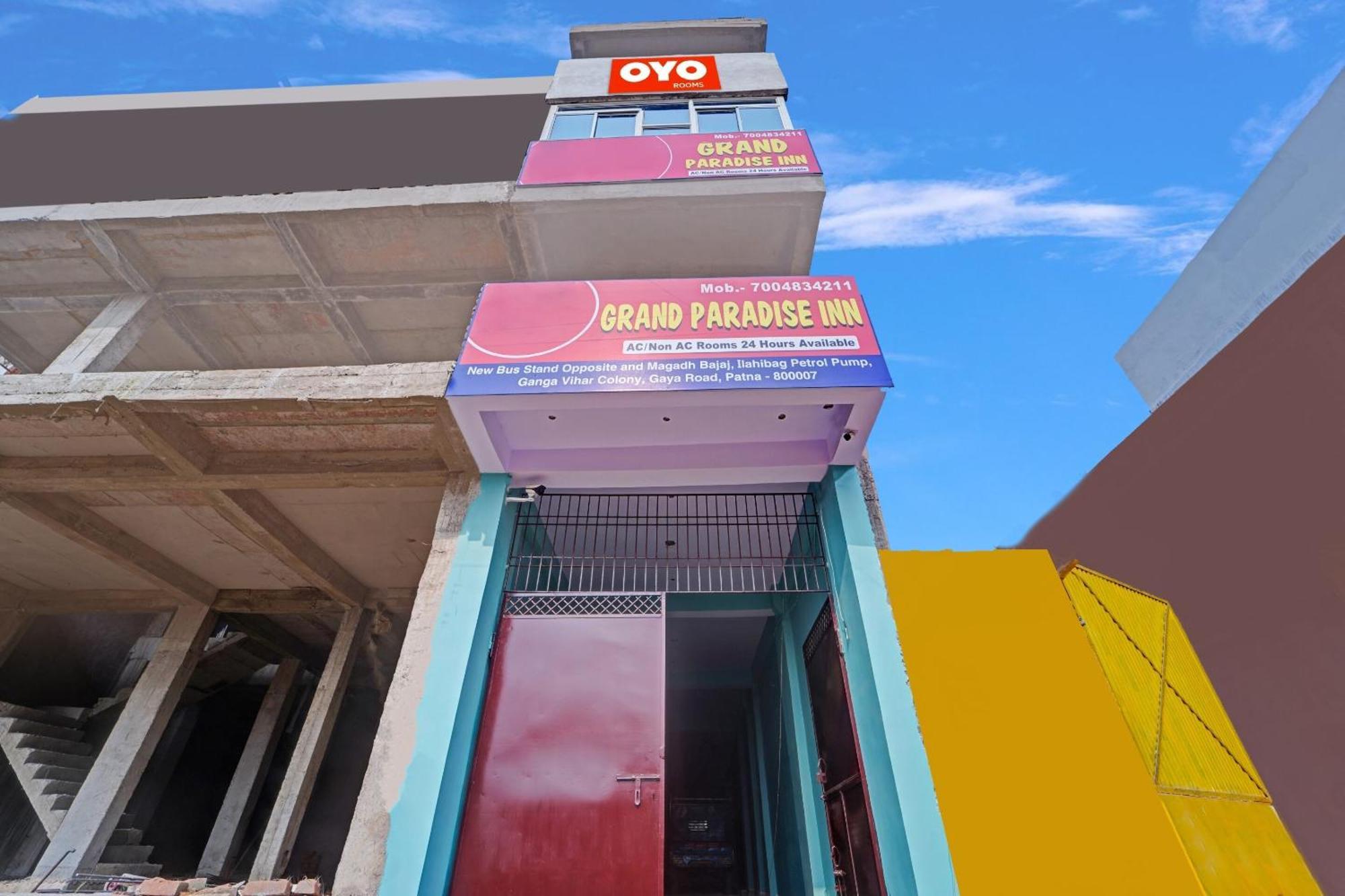 Hotel O Grand Paradise Inn & Banquet Hall باتنا المظهر الخارجي الصورة
